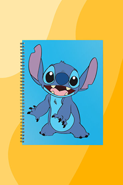 SEKİZELLİİKİ Stitch -BASKILI TASARIM DEFTER