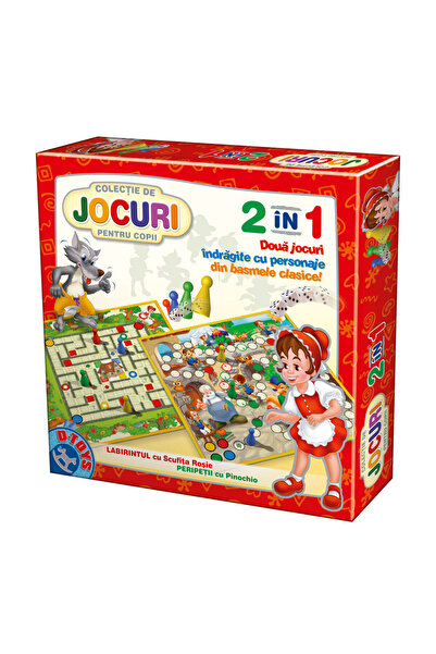D-Toys 2 in 1 collective game Pinocchio and Little Red Riding Hood,