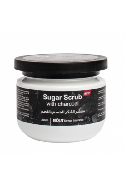 Jardin Oleane كوفيكس كير مقشر السكر للجسم بالفحم - 250 مل