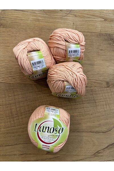 Lanoso Bamboo Class – 60% Μπαμπού / 40% Βαμβάκι, καλοκαιρινό μαλακό πλεκτό νήμα -4 ΤΕΜΑΧΙΑ