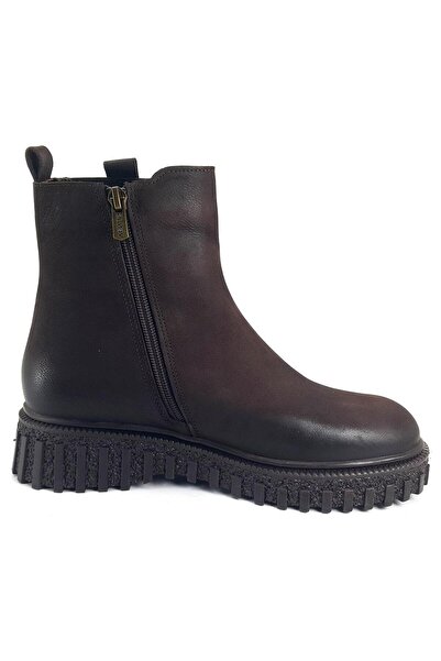 Venüs 2452605 24Kb Women's Casual Boots Brown Nubuck