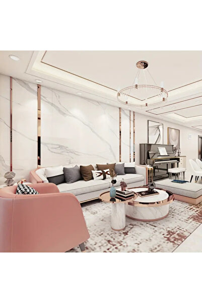 MaffStuff MaffStuff® Rose Gold Stainless Steel Self-Adhesive Tape 1x500 cm – Water Resistant