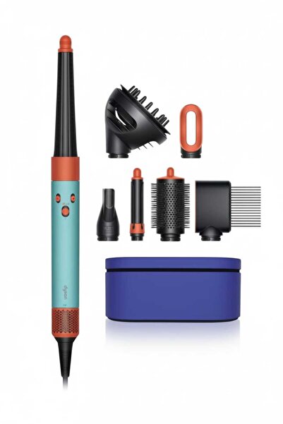 DYSON Airwrap iD HS08 Multi-styler Curler + Coily with Bluetooth (Ceramic Patina/Topaz)