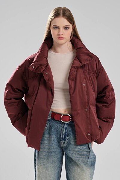 tw3 Women's Waterproof Fabric Goose down Filled Design Coat