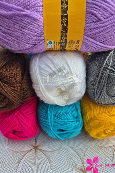 Kent Pazarı مجموعة خيوط الحياكة، خيوط الحياكة اليدوية، خيوط الحياكة اليدوية -...