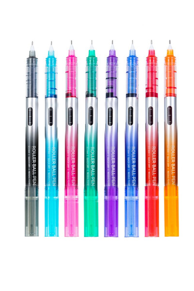hobi market art 0.5 İğne Uçlu Roller Kalem Seti 8 Renk
