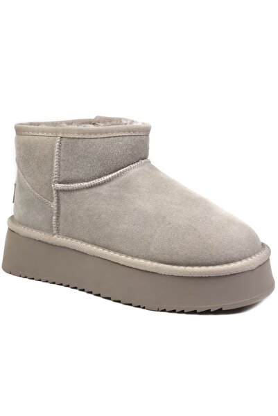 Soprani Couture Ghete dama Huge Platform piele intoarsa SCW421P05