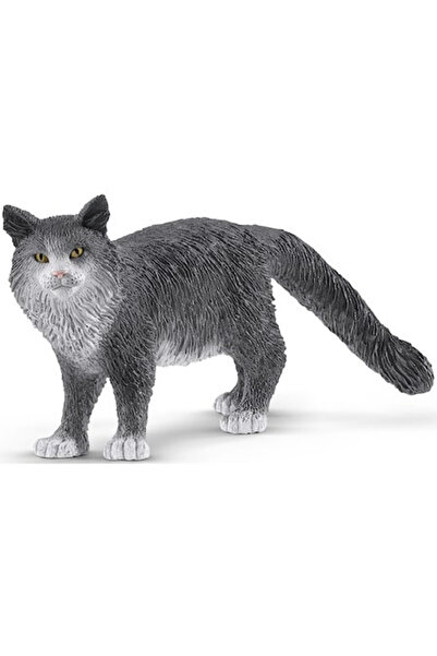 SCHLEICH figurine, Farm World, Maine Coon cat