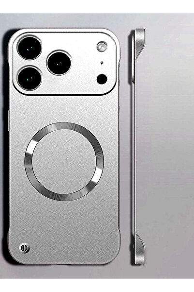 Generic For iPhone 17 Pro Max Case，Ultra Slim，without Edges，Solid Color Magnetic Borderless 17 Pro Max Cover