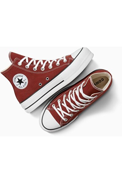 Converse Sneakers Chuck Taylor As Lift, Red, Unisex