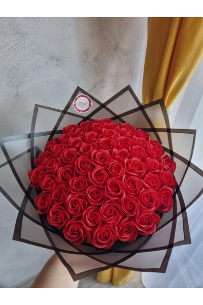 Store.sedas Buchet 55 trandafiri de sapun