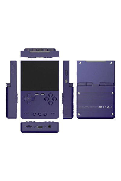 Clavi TRIMUI Brick 64GB retro console with games, 4 core 2.0GHz 1024x768 3000mAh WiFi Bluetooth, purple