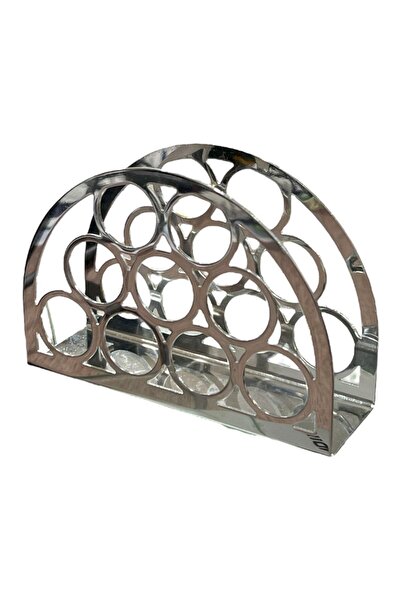 cc bin shihon Silver table napkin holder
