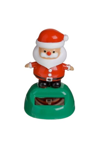 OEM Santa Claus figurine with motion and solar panel
