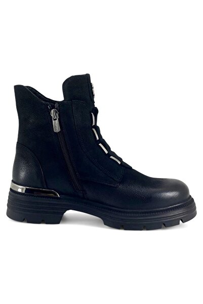 Venüs 2353524 25Kb Women's Casual Boots Black Nubuck