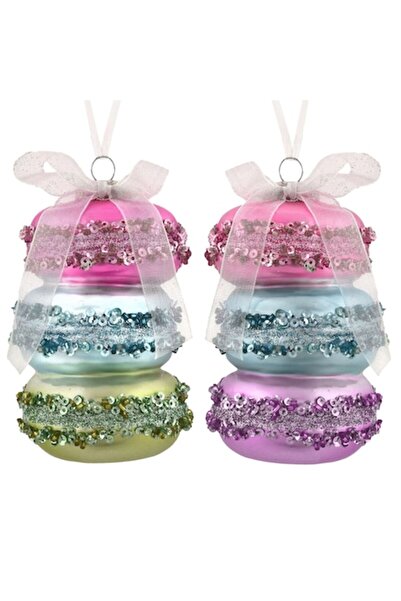 OEM Ornament de Crăciun Macaron colorat 3D 10 cm