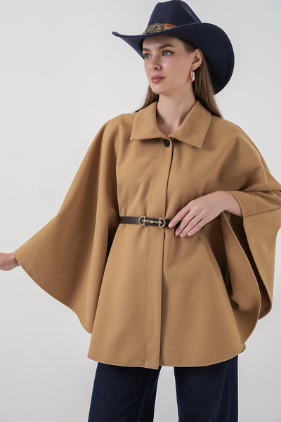 Bigdart Γυναικείο Πανσό με Ζώνη 9170 - Μπισκότο