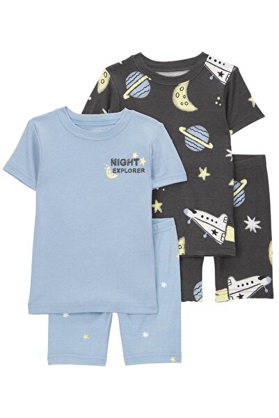 Carter's Little Boy Pajamas Set 4 Pack