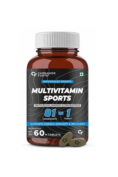 Multivitamin Sports | BCAA, Aminos & Probiotics | 60 Tablet