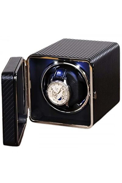AVA-STARS Automatic watch winder box, Luxury 1, Ava-Stars® LED interior, leather