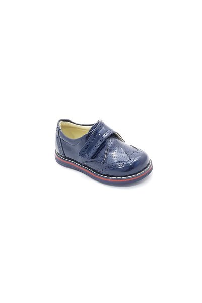 Happy Kids Boy's Wedding Patent Leather Velcro Shoes (Size Range 31-36) - 36 ...
