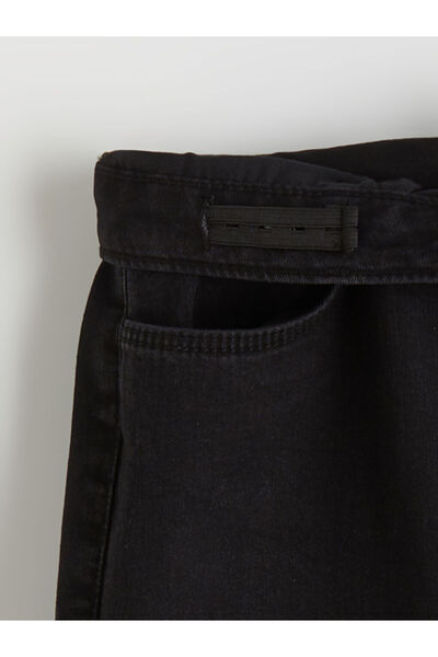 LC Waikiki Black Spanish Leg Girl's Jeans Trousers