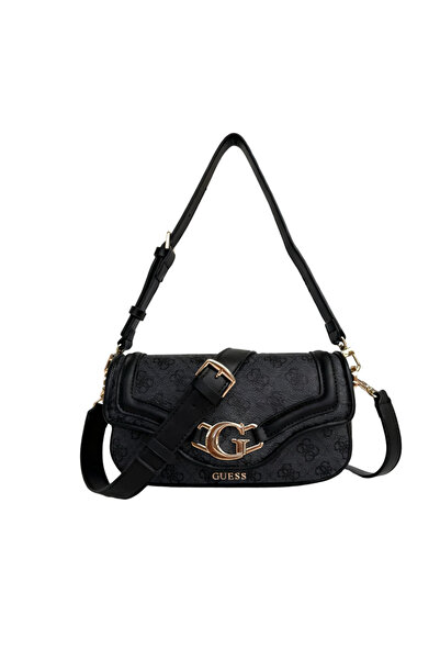Guess Printed Flap Double-Layer Shoulder Bag,Women's Bag,24x14x7cm