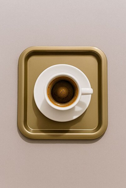 Fabrication Renkli Kırılmaz Plastik Kare Düz Kahve & Çay & Tatlı Sunum Tepsisi