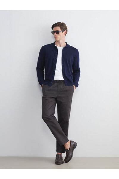 LC Waikiki Brown Standard Fit Men's Chino Trousers