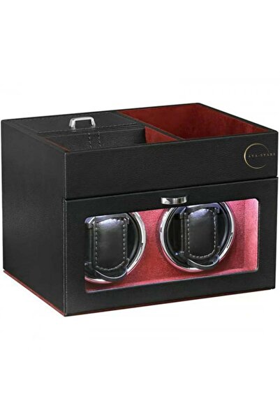 AVA-STARS Automatic Watch Winder Box - Velvet Interior & Leather Exterior