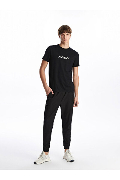 LC Waikiki Black Slim Fit Men's Sweatpants