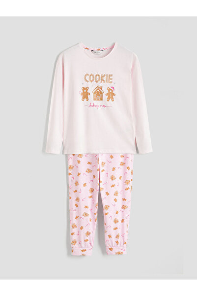 LC Waikiki Özmarka Νέα Σεζόν Γυναικείο Σετ Πιτζάμες με Χριστουγεννιάτικο Θέμα...