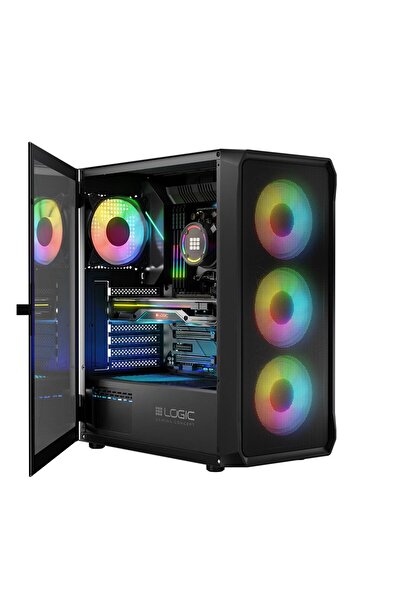 Other LOGIC OBUDOWA LOGIC PORTOS ARGB MIDI USB 3.0 NEGRU