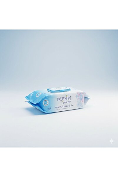 Norsina Noursin – Wet Wipes 120 Wipes | Soft and gentle for daily care