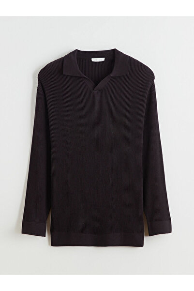 LC Waikiki Pulover maro pentru bărbați cu guler polo