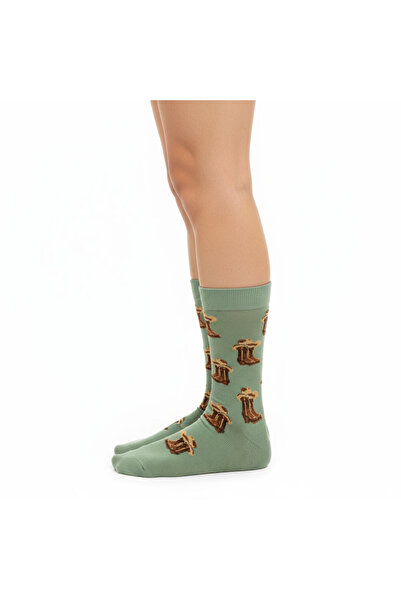 GOST LİRİA Cowboy Socks – Patterned Unisex Socks