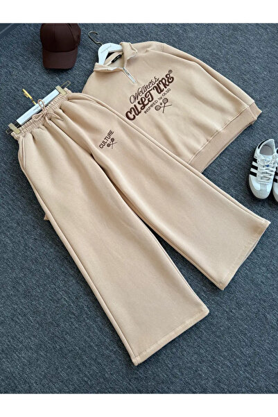 modabetce Embroidered women's tracksuit set