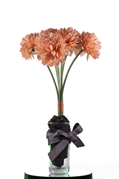 BYSHOME باقة زهرة الأقحوان الاصطناعية الفاخرة المكونة من 7 فروع زهرة صناعية ل...