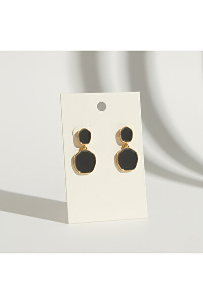 Candy Nuveria Mineli Sallantılı Altın Kaplama Küpe