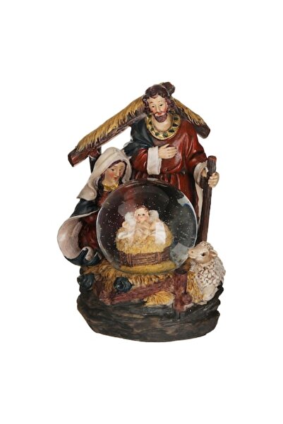 OEM Glob decorativ de zăpadă de Crăciun cu scenă a Nașterii Domnului, LED și ...