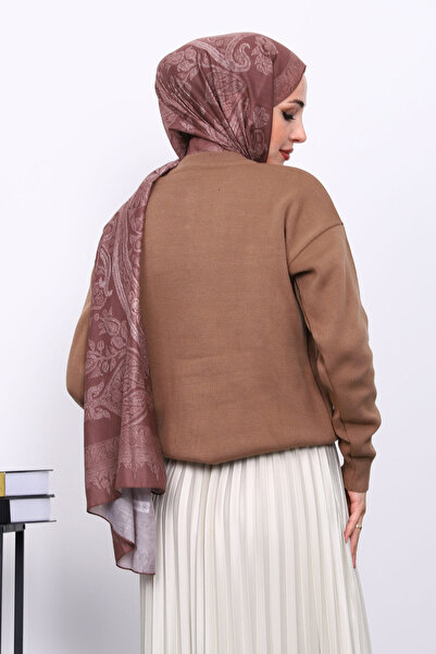 İmajButik Πλεκτή ζακέτα με κουμπιά με κέντημα βιζόν