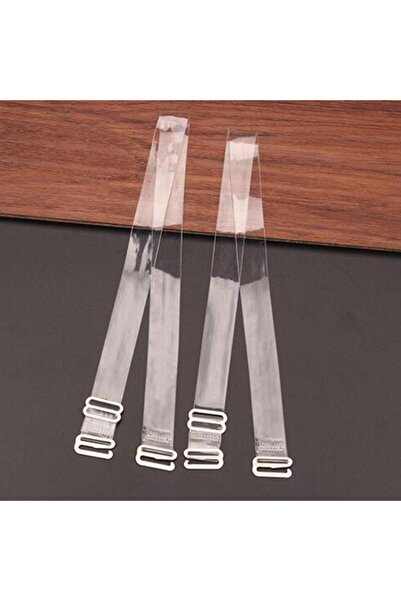 ROSE LİNGERİE Transparent shoulder straps for bras - 1 cm wide