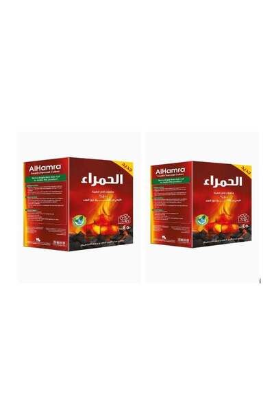 The comprehensive house فحم كوكوسيل الطبيعي 96 مكعب صغير 450 جرام 2 علبة