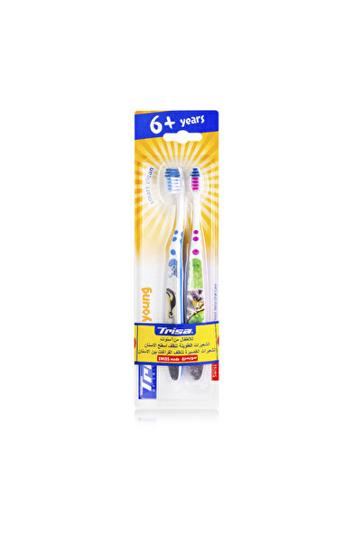 Trisa Toothbrush For Young, +6 Years, 2 Pic