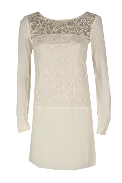 Naf Naf Brenda Light Beige Dress