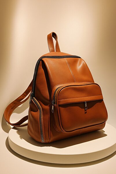 Newish Polo Donna Backpack-Washed Faux Leather