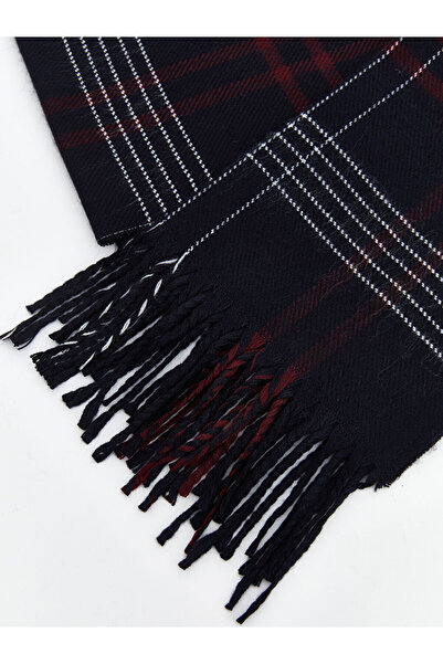 LC Waikiki Чоловічий шарф і шапка з синім візерунком