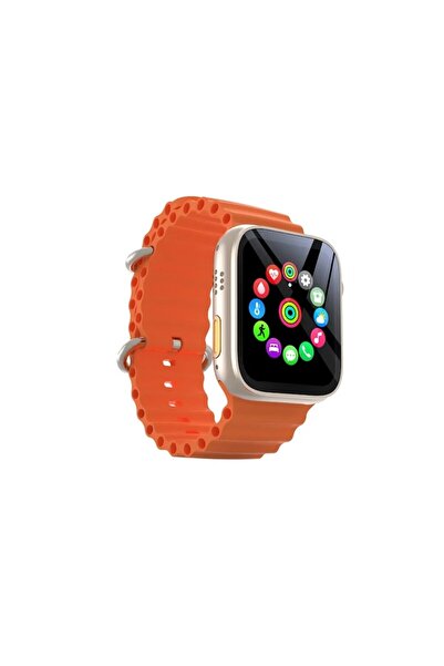 stuffix WS-8 Smartwatch & Fitness Band, Orange