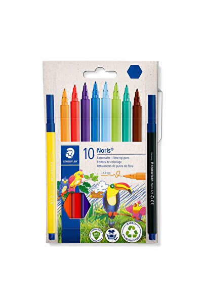 Staedtler قلم حبر جاف من ويز ديزاين - 326 C10 نوريس كلوب 1.0 مم 10 قطع