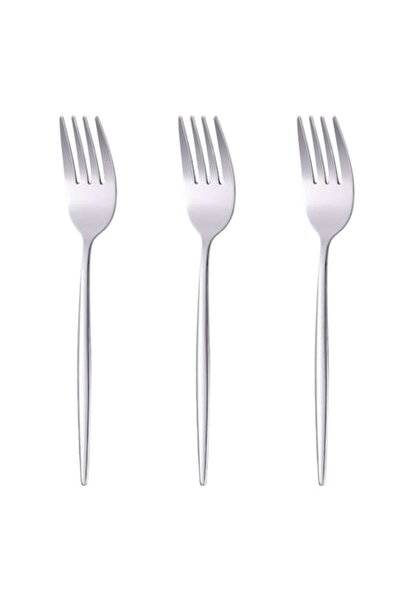 OEM Small stainless steel forks "Slim" 15cm - 3pcs